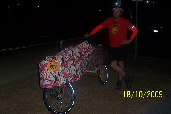 Lycra bike fairing
